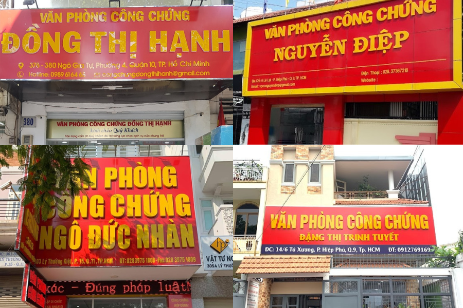 Bỏ công chứng, xác nhận độc thân khi mua bán nhà đất, ôtô 3 bo van phong cong chung