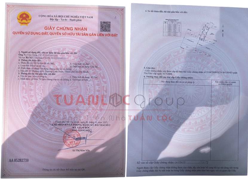DỊCH VỤ ĐO VẼ HOÀN CÔNG NHÀ PHƯỜNG THỦ ĐỨC 2026 2 Giấy chứng nhận chưa hoàn công